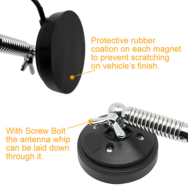 27 Mhz Radio Magnet Truck Antenna Whip Car Cb Antennas For Communications