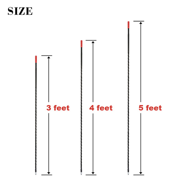 Radio Electric Car Antenna Decorative Wireless Car Antenna CB Antenna